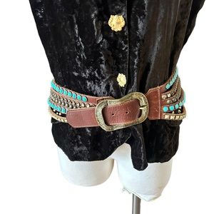 Ralph Lauren multi strand beaded belt